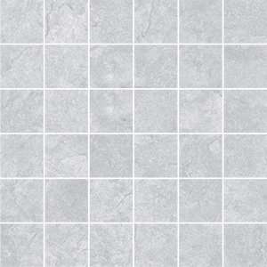 Мозаика Vives Delta Mosaico Saria Gris, цвет серый, поверхность матовая, квадрат, 300x300