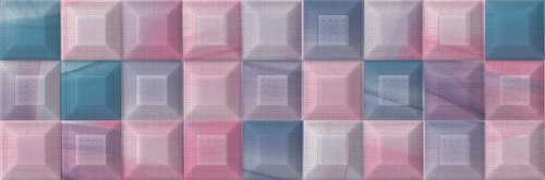 Декоративные элементы Estile Dots Decor Glass B27, цвет разноцветный, поверхность матовая, прямоугольник, 150x450