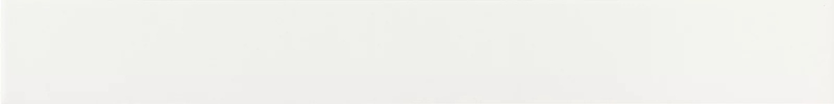 Керамическая плитка Equipe Hopp White 31181, цвет белый, поверхность матовая, прямоугольник, 50x400