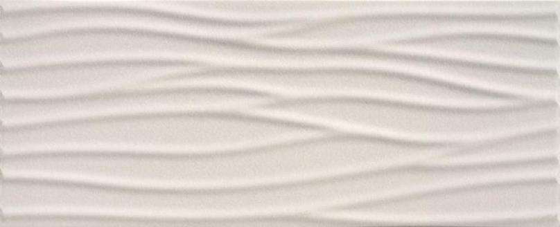 Керамическая плитка Ceranosa Aqua Blanco, цвет белый, поверхность матовая, прямоугольник, 235x580