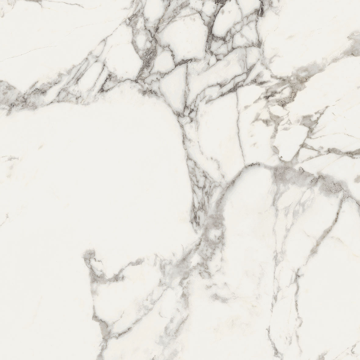 Керамогранит Piemme Majestic Pure Glorious Arabescato L/R 03917, цвет белый серый, поверхность полированная, квадрат, 600x600