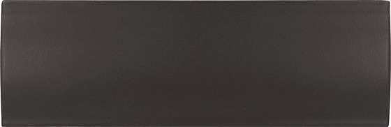 Керамическая плитка Equipe Vibe Out Almost Black Matt 28773, цвет чёрный тёмный, поверхность матовая, прямоугольник, 65x200