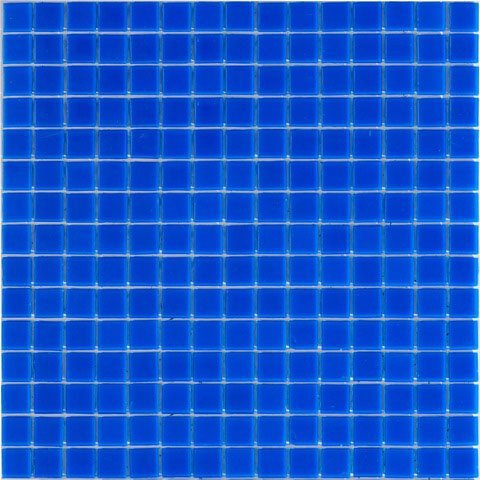 Мозаика Alma Mosaic Sandy SBN313, цвет синий, поверхность глянцевая, квадрат, 327x327