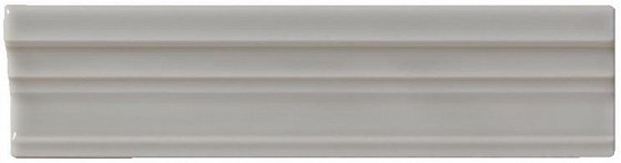 Бордюры Adex ADST5297 Cornisa Graystone, цвет серый, поверхность глянцевая, прямоугольник, 50x198