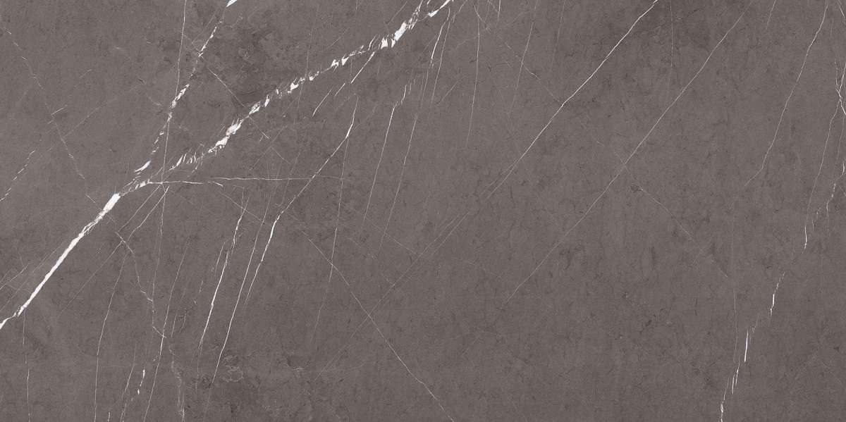 Широкоформатный керамогранит Casalgrande Padana Marmoker Grafite Lucido, цвет коричневый, поверхность матовая, прямоугольник, 1180x2360