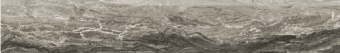 Бордюры Ascot Gemstone Battiscopa Taupe Rett GNB16R, цвет коричневый, поверхность матовая, прямоугольник, 90x585