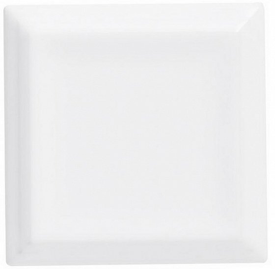 Керамическая плитка Adex ADST1071 Liso Framed Snow Cap, цвет белый, поверхность глянцевая, квадрат, 73x73