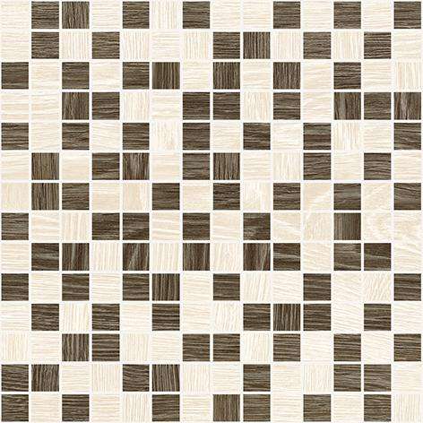 Мозаика Laparet Genesis Мозаика коричневый бежевый, цвет коричневый, поверхность глянцевая, квадрат, 300x300