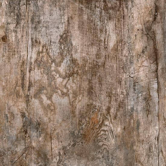 Керамогранит Vives World Woods Kalawao Nube, цвет коричневый, поверхность матовая, квадрат, 600x600