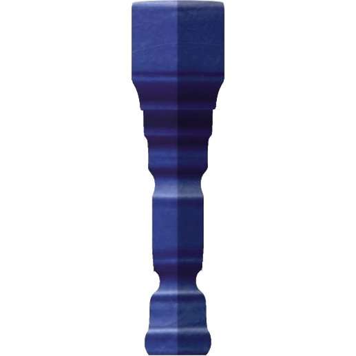Спецэлементы Grazia Epoque Ang. Terminale Pitti Cobalt Craquele TEAP9, цвет синий, поверхность глянцевая, квадрат, 120x20