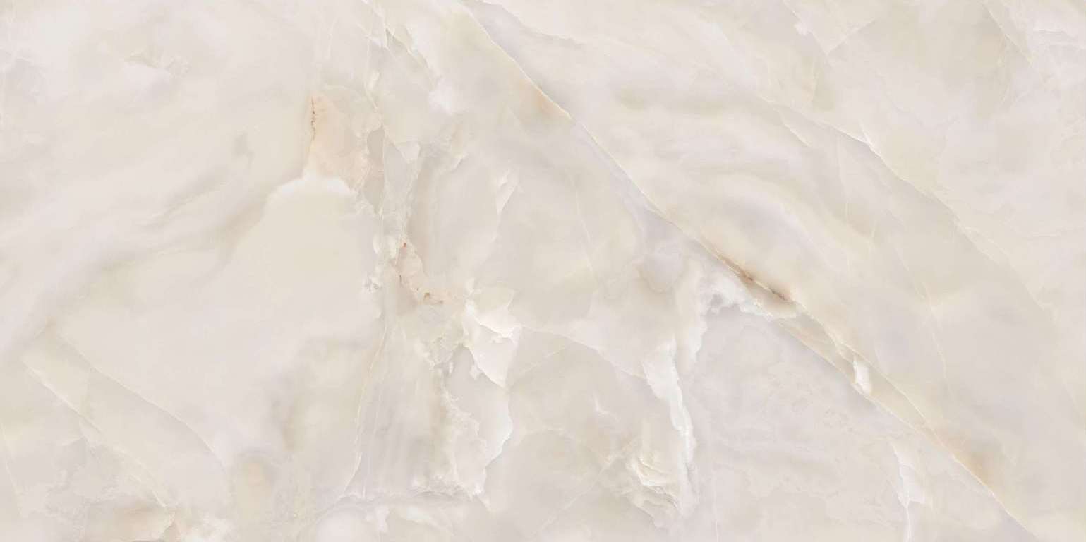 Керамогранит FMG Onice Alabastrino Lucid. L175358MF6, цвет белый, поверхность полированная, прямоугольник, 750x1500
