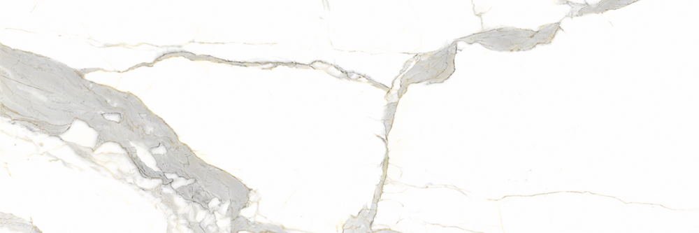 Широкоформатный керамогранит Arch Skin Stone Calacatta SL.IN.CLM.LC 3000X1000X5,6, цвет белый, поверхность полированная, прямоугольник, 1000x3000