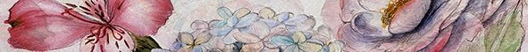 Бордюры Ceradim Fantasy Mold Rocio, цвет разноцветный, поверхность глянцевая, квадрат, 50x500