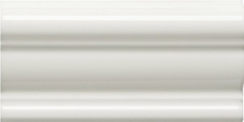 Бордюры Self Style Victorian Imperial White Matt cvi-010, цвет белый, поверхность матовая, прямоугольник, 75x150