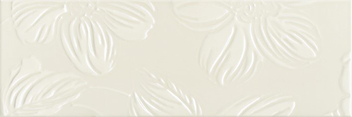 Декоративные элементы Domino Anya Decor Shape Cream, цвет бежевый, поверхность глянцевая, прямоугольник, 200x600