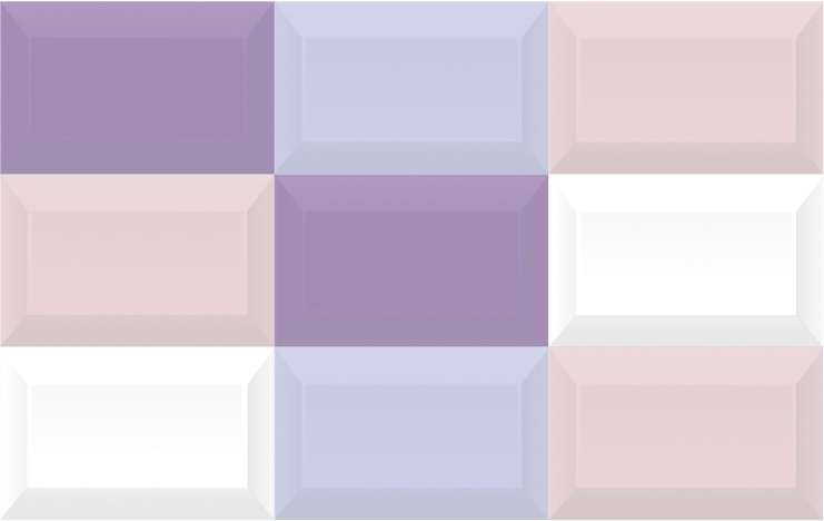 Керамическая плитка Terracotta Macarons Mix TD-MCR-MX, цвет разноцветный, поверхность глянцевая, прямоугольник, 250x400