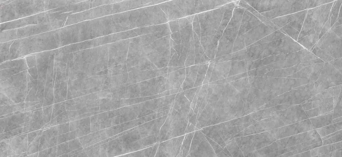 Широкоформатный керамогранит Neolith Fusion Zaha Stone Silk, цвет серый, поверхность матовая, прямоугольник, 1200x2600