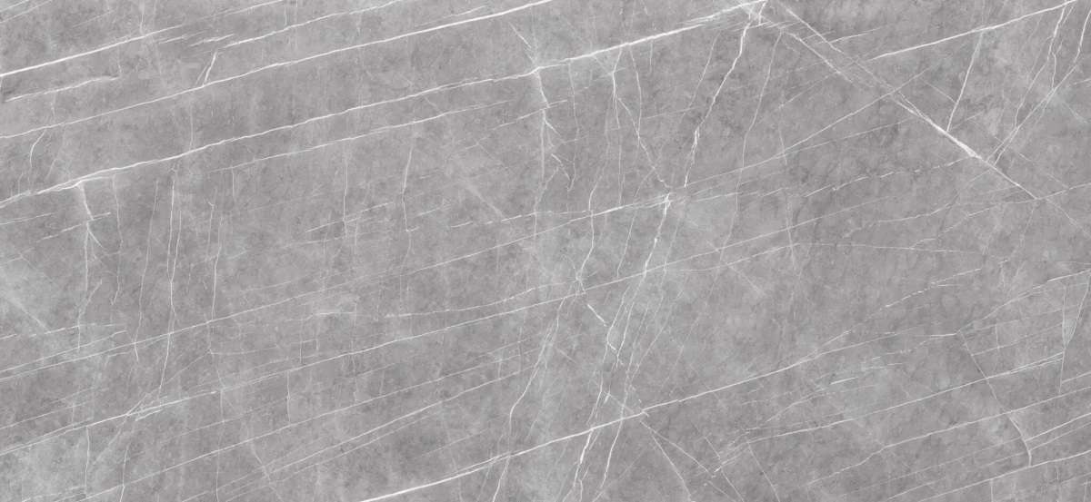 Широкоформатный керамогранит Neolith Fusion Zaha Stone Silk, цвет серый, поверхность матовая, прямоугольник, 1200x2600