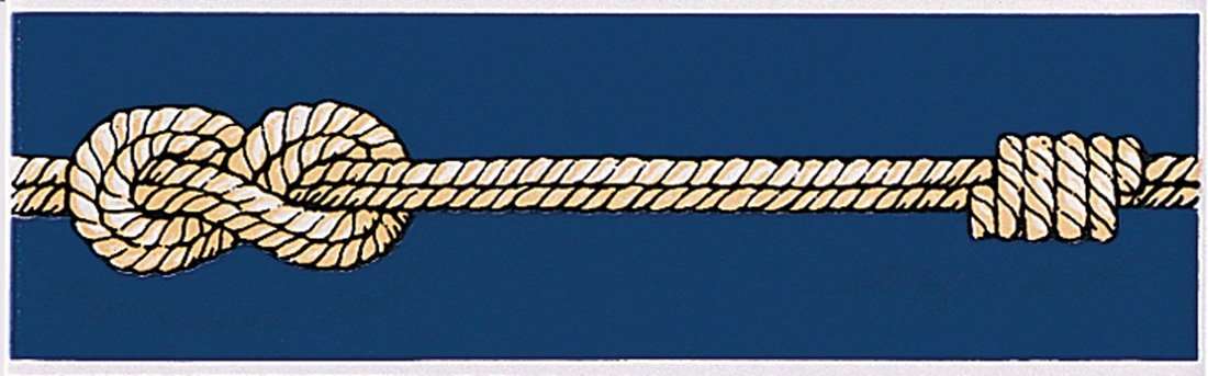 Бордюры Petracers A nodi, цвет синий, поверхность матовая, прямоугольник, 60x200
