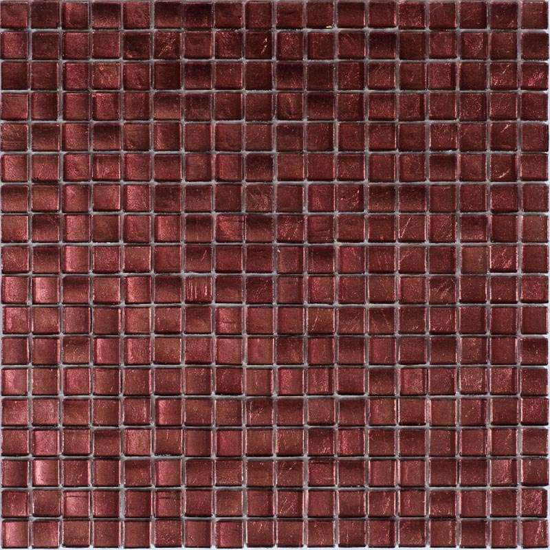 Мозаика Alma Mosaic Beauty BN44, цвет бордовый, поверхность глянцевая, квадрат, 295x295