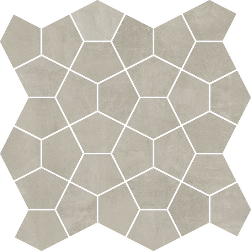 Мозаика Novabell Paris Mosaico Losanga Ash PRS 117K, цвет серый, поверхность матовая, квадрат, 270x270