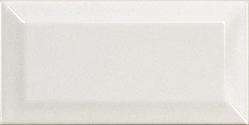 Керамическая плитка Equipe Metro White 13923, цвет белый, поверхность глянцевая, кабанчик, 100x200