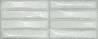 Керамическая плитка Ibero Intuition Rev. Arise Aquamarine B-22, цвет серый, поверхность глянцевая, прямоугольник, 200x500