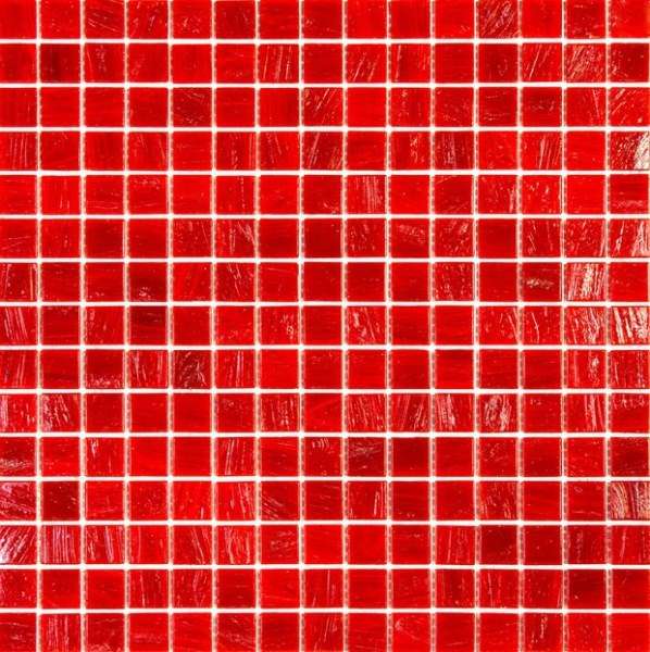 Мозаика Alma Mosaic Stella STM17, цвет красный, поверхность глянцевая, квадрат, 327x327