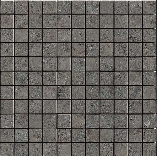 Мозаика La Fabbrica Pierres Des Chateaux Mosaico Chenonceau 158305, цвет чёрный, поверхность матовая, квадрат, 300x300