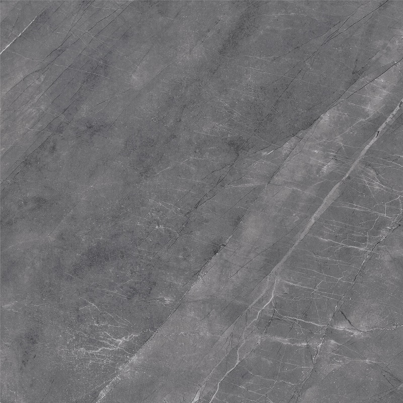 Керамогранит Realistik Nature Pulpis Dark Grey Matt Carving, цвет серый тёмный, поверхность матовая противоскользящая, квадрат, 600x600