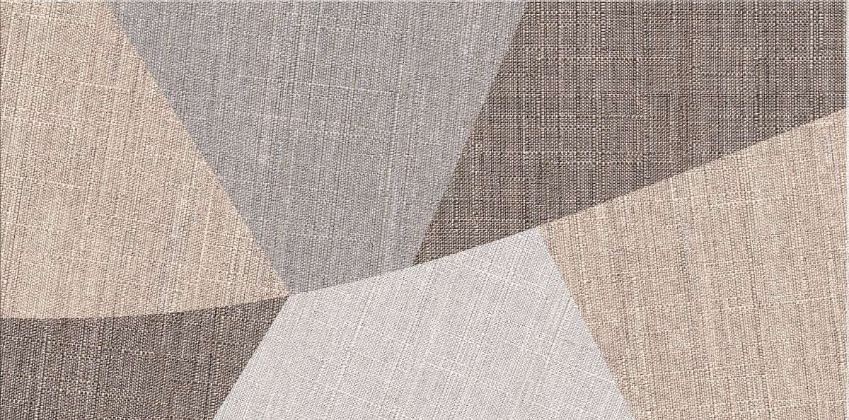 Керамическая плитка Керамин Лондон 3Д, цвет серый коричневый, поверхность матовая, прямоугольник, 300x600
