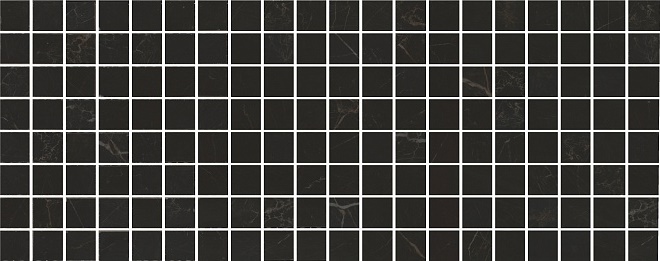 Мозаика Kerama Marazzi Алькала MM7204, цвет чёрный, поверхность глянцевая, прямоугольник, 200x500
