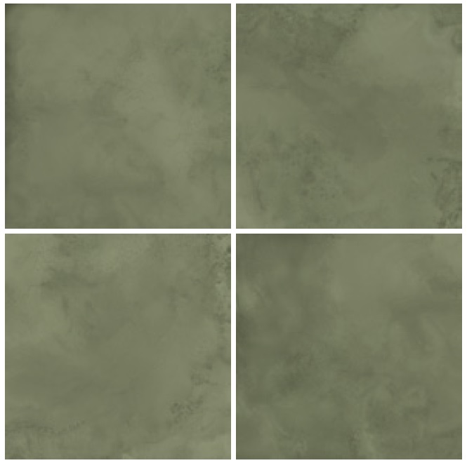 Керамогранит Elios Emotion Green 03A2060, цвет зелёный, поверхность матовая, квадрат, 200x200