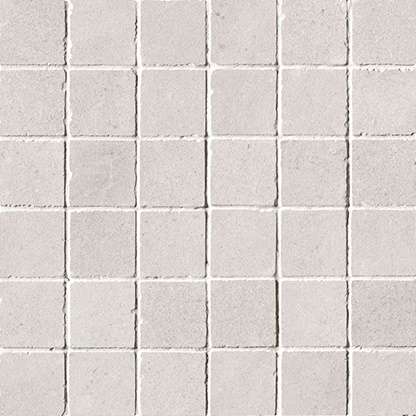 Мозаика Fap Nux White Gres Macromosaico Anticato, цвет белый, поверхность матовая, квадрат, 300x300