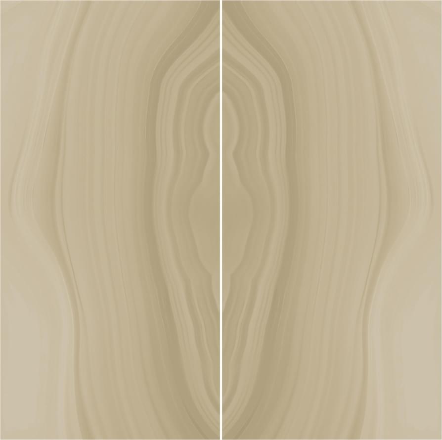 Панно Ceracasa Absolute Deco Symmetry 2pz Vison, цвет бежевый, поверхность полированная, квадрат, 982x982