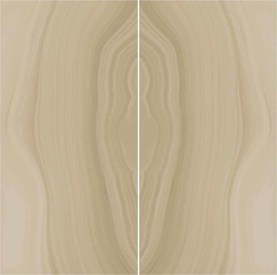 Панно Ceracasa Absolute Deco Symmetry 2pz Vison, цвет бежевый, поверхность полированная, квадрат, 982x982