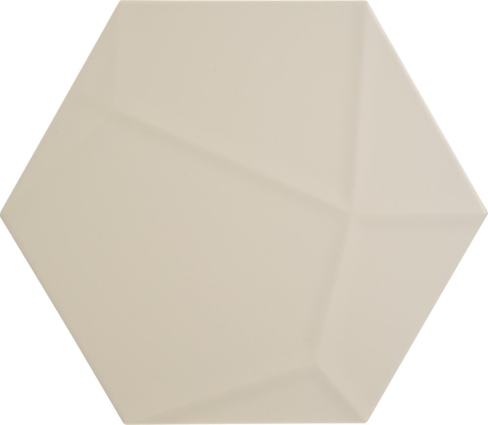 Декоративные элементы Tagina Details Hex Venis Ivory 9EFG1HV, цвет бежевый, поверхность матовая, прямоугольник, 420x364