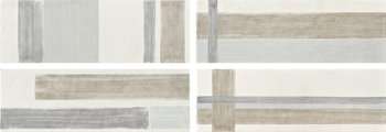 Декоративные элементы Imola Riverside BRUSH W MIX, цвет серый, поверхность матовая, прямоугольник, 200x600