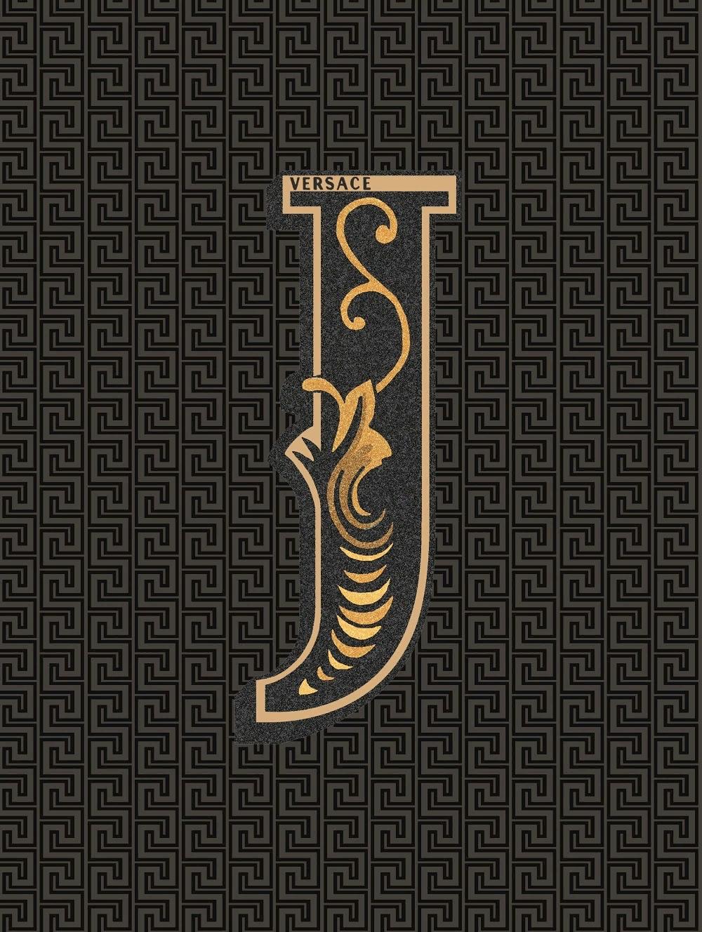 Декоративные элементы Versace Alphabet Lettera Nera J 48979, цвет разноцветный, поверхность глянцевая, прямоугольник, 145x194