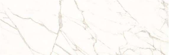Широкоформатный керамогранит Panaria Trilogy Calacatta White Lux, цвет белый, поверхность полированная, прямоугольник, 1000x3000