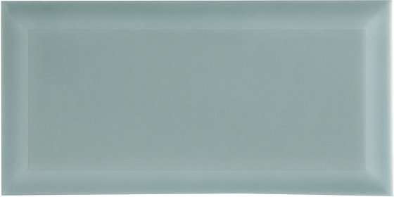 Керамическая плитка Adex ADNE2057 Biselado PB Sea Green, цвет зелёный, поверхность глянцевая, кабанчик, 100x200