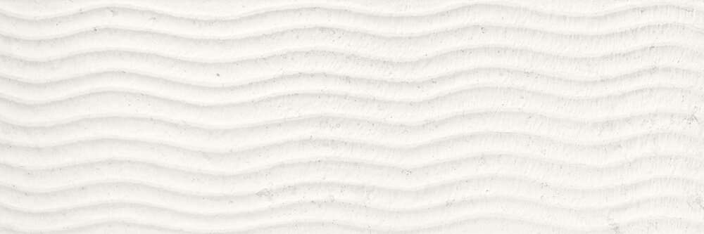 Керамогранит Porcelanite Dos 9529 White Reliev Elypse, цвет белый, поверхность матовая, прямоугольник, 300x900