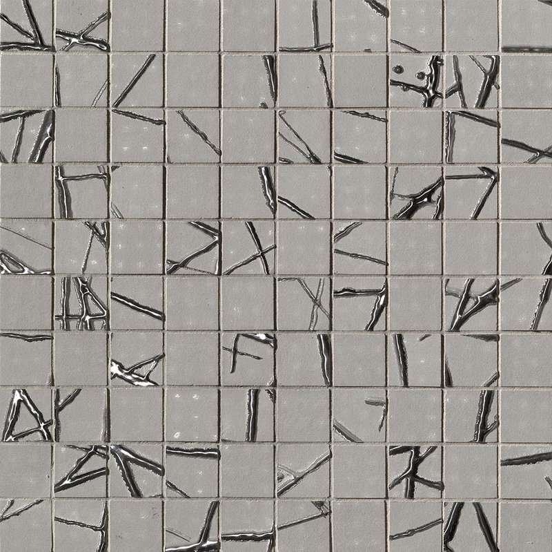 Мозаика Fap Rooy Grey Web Mosaico fOMX, цвет , поверхность матовая, квадрат, 300x300