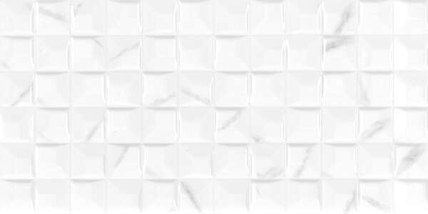 Керамогранит Aparici Apuane White Geo, цвет белый, поверхность полированная, прямоугольник, 297x595