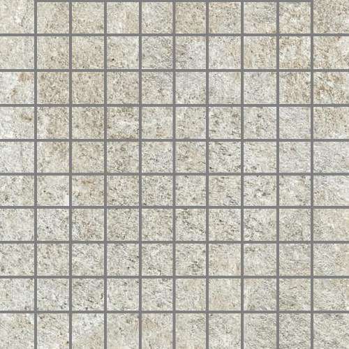 Мозаика Floor Gres Airtech Miami White Nat Mosaico (3X3) 761048, цвет белый, поверхность матовая натуральная, квадрат, 300x300