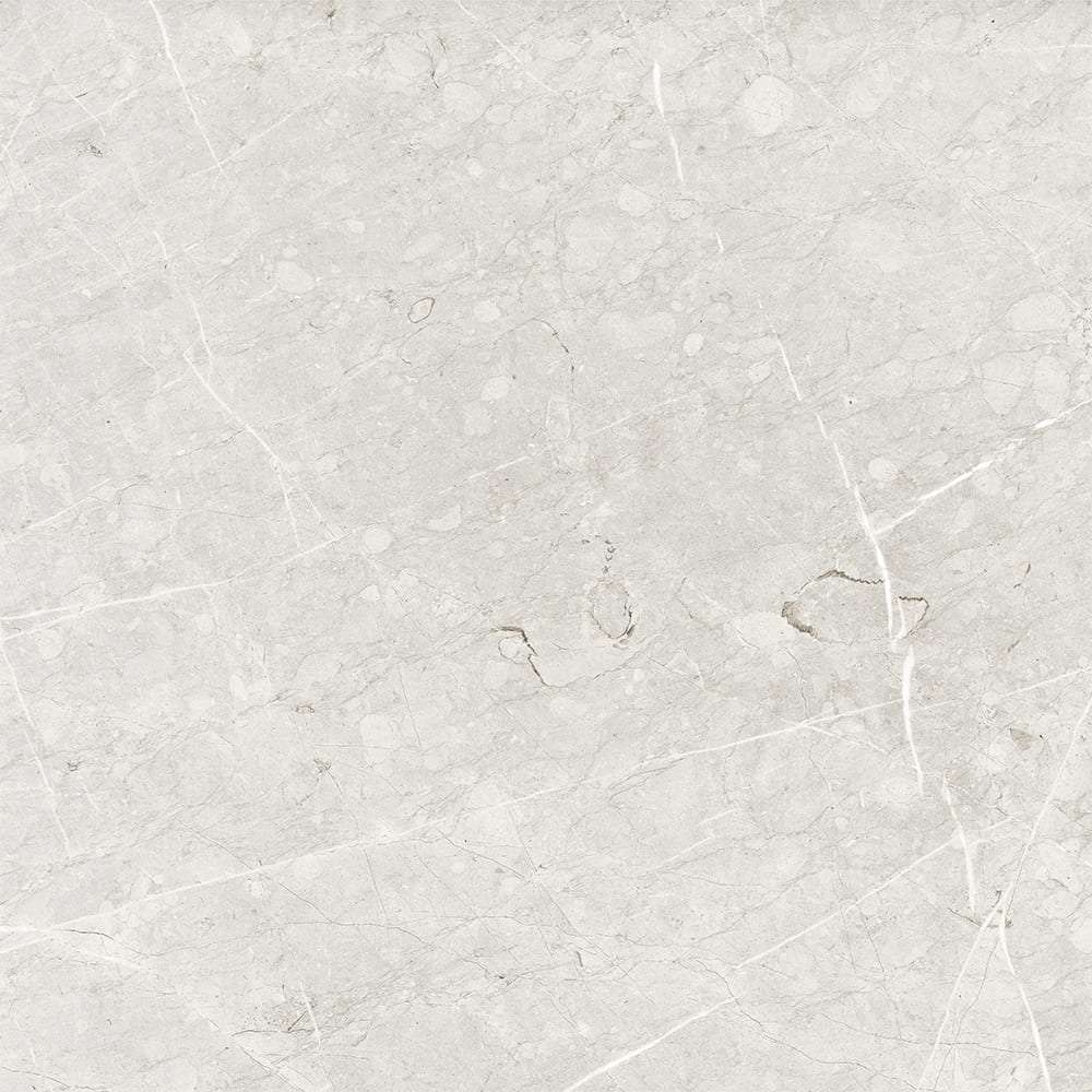 Керамогранит Kerranova Skala White K-2201/LR, цвет белый, поверхность лаппатированная, квадрат, 600x600