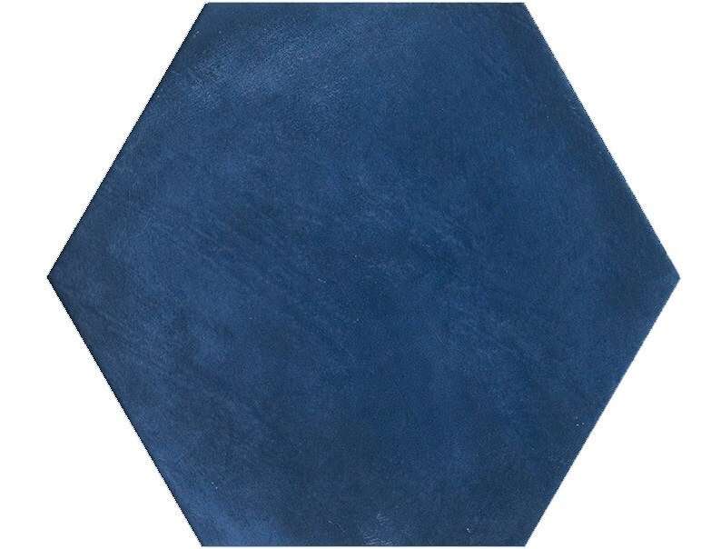 Керамическая плитка Bayker Oltremare Oceano, цвет синий, поверхность глянцевая, прямоугольник, 400x350
