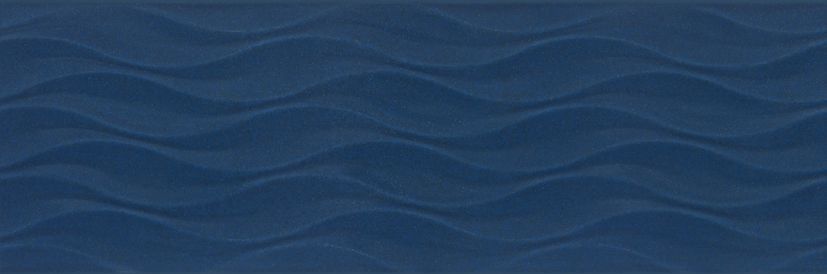 Керамическая плитка Mallol Sidney Azul, цвет синий, поверхность глянцевая, прямоугольник, 250x750