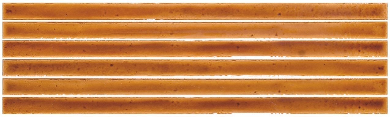 Мозаика Amadis Long Stick Mustard Crackle 8436552229231, цвет оранжевый, поверхность глянцевая, прямоугольник, 130x450