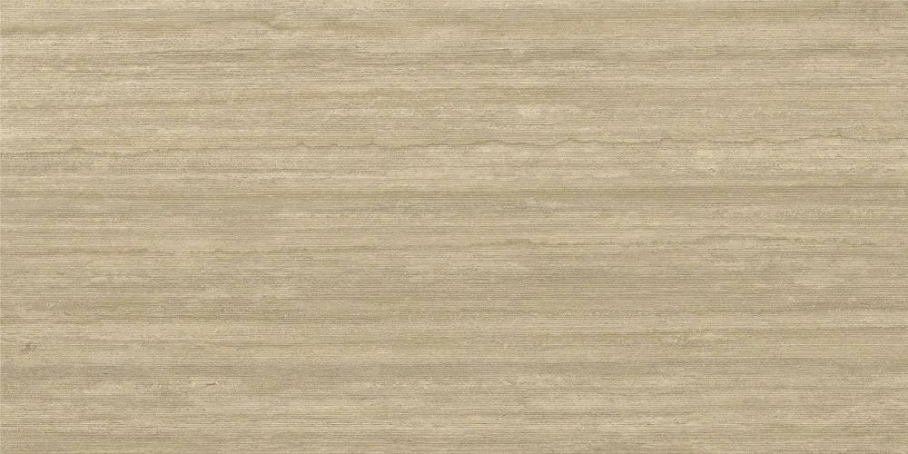 Керамогранит Широкоформатный керамогранит Laminam Hado Travertino Noce Rain 12 mm LAMF012253_IT, цвет коричневый, поверхность рельефная натуральная, прямоугольник, 1600x3200